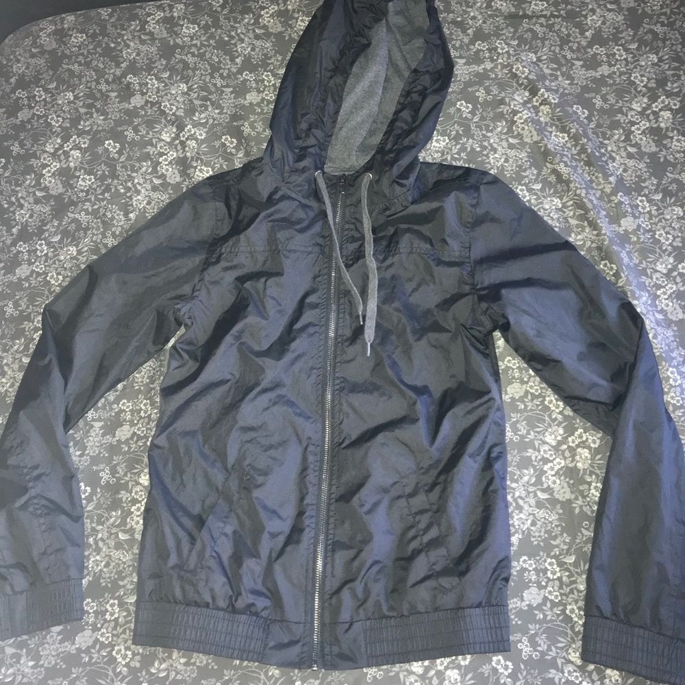 Brand new ZINE black windbreaker from zumiez.